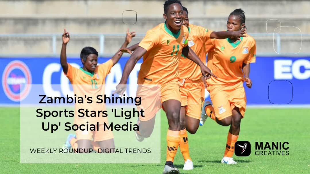 zambia's shinning sports stars light up social media